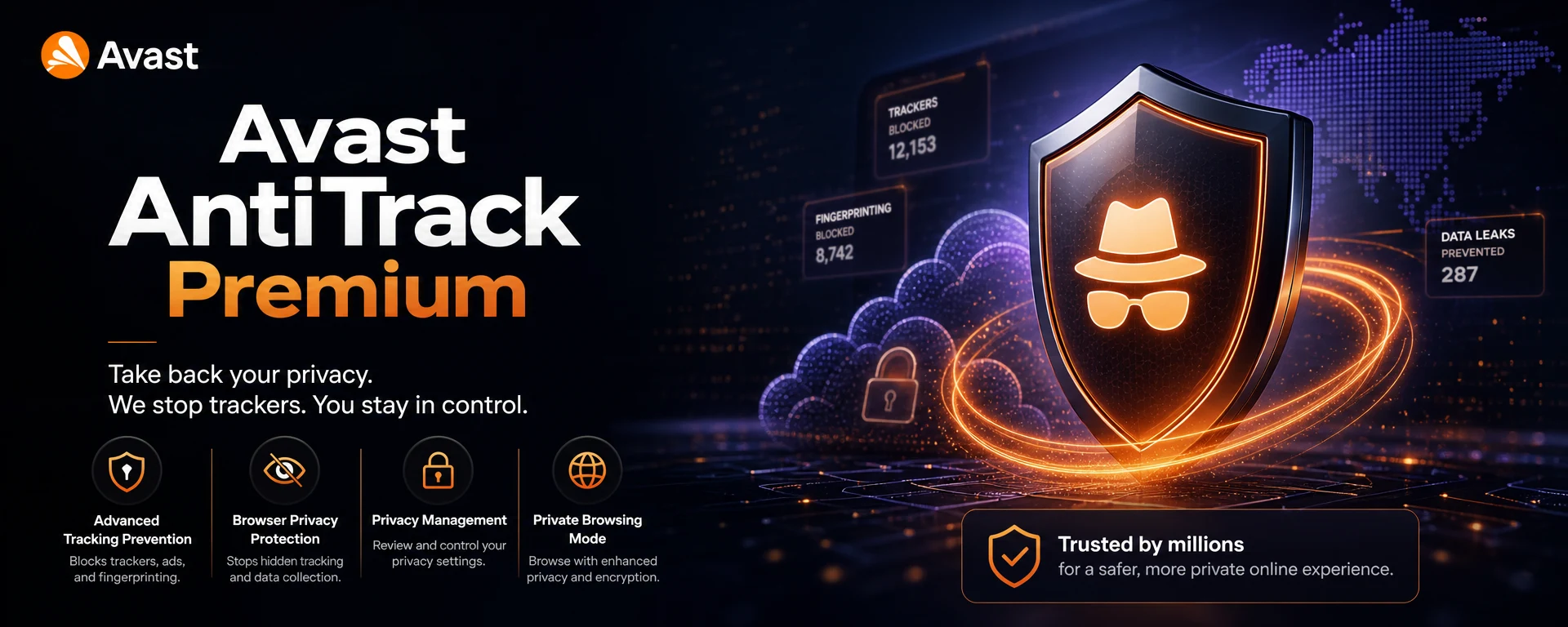 Avast AntiTrack Premium 1 Year 1 PC License