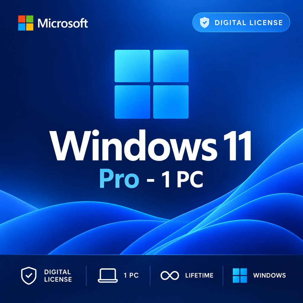 Windows 11 Pro - 1 PC digital software product