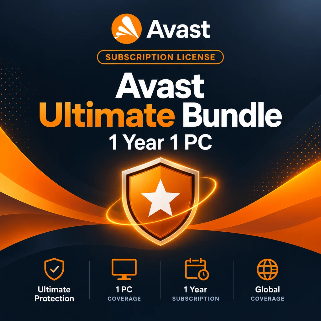 Avast Ultimate Bundle 1 Year 1 PC digital software product