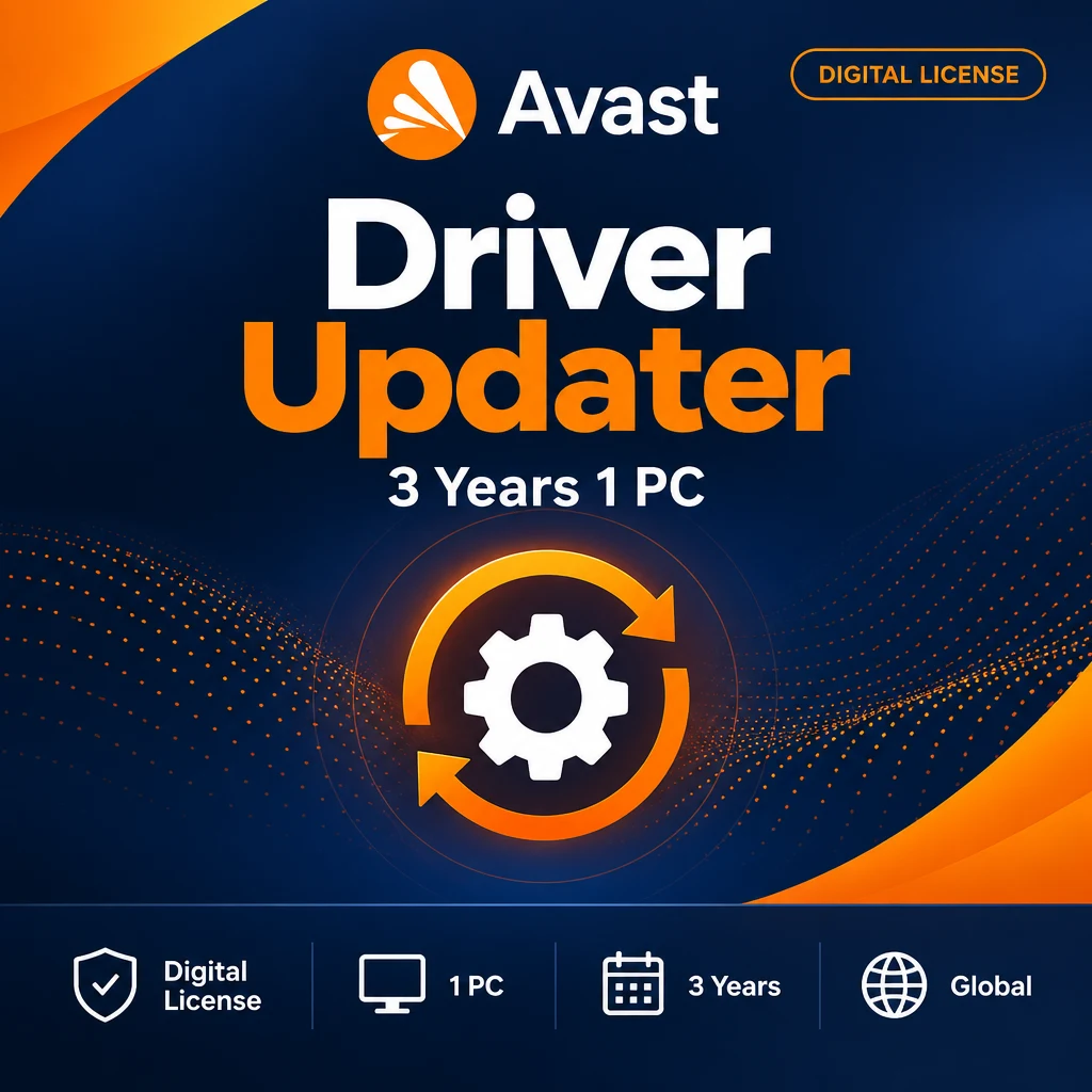 Avast Driver Updater 3 Years 1 PC digital software product