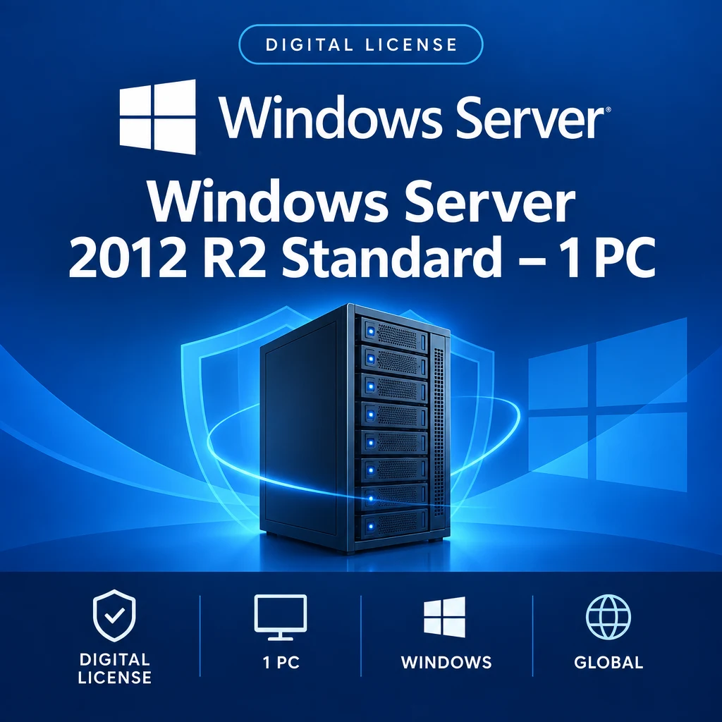 Windows Server 2012 R2 Standard – 1 PC digital software product